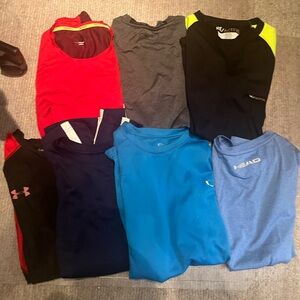 Miscellaneous running shirts